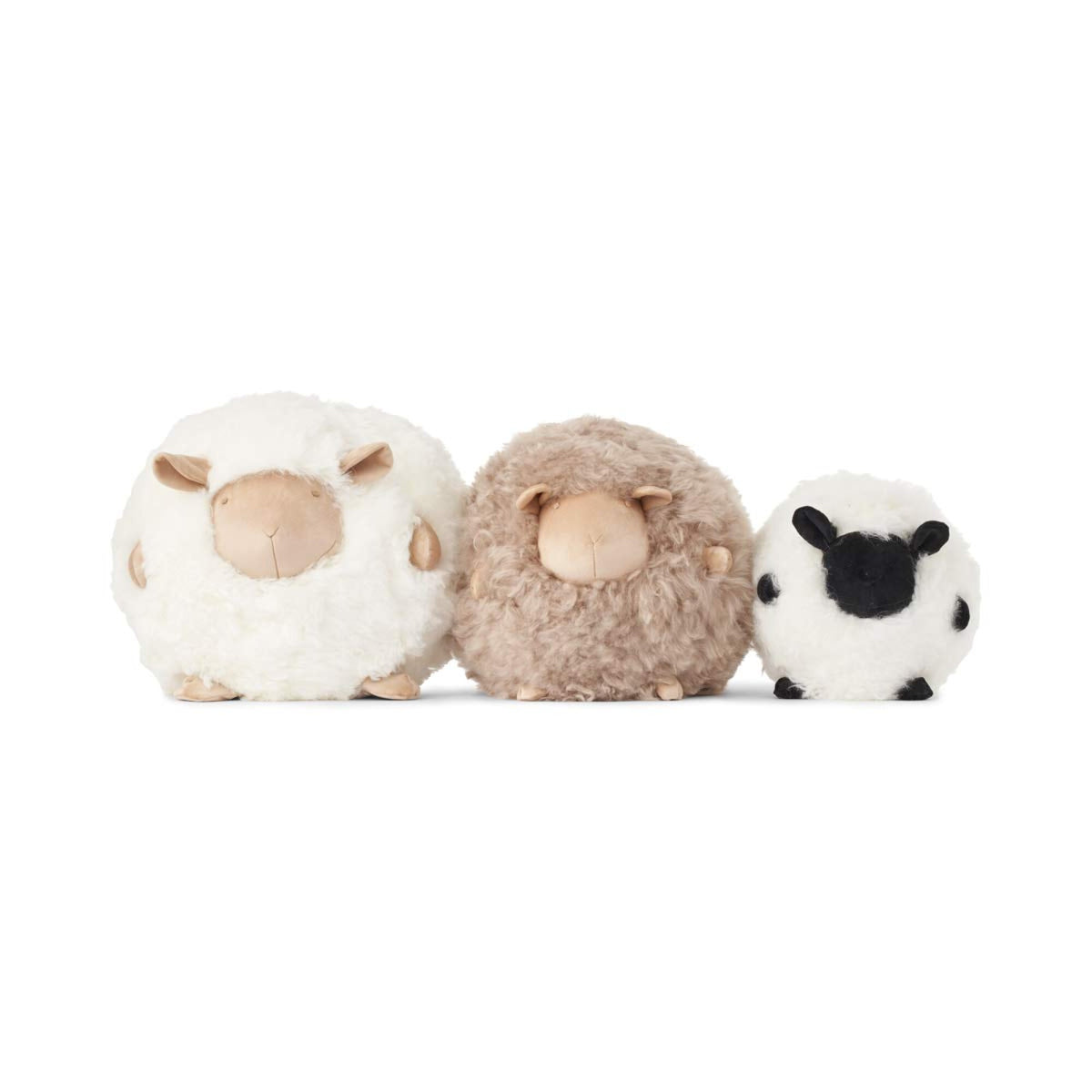 Söpö Lammastyyny | Ø28 cm Beige/Valkoinen