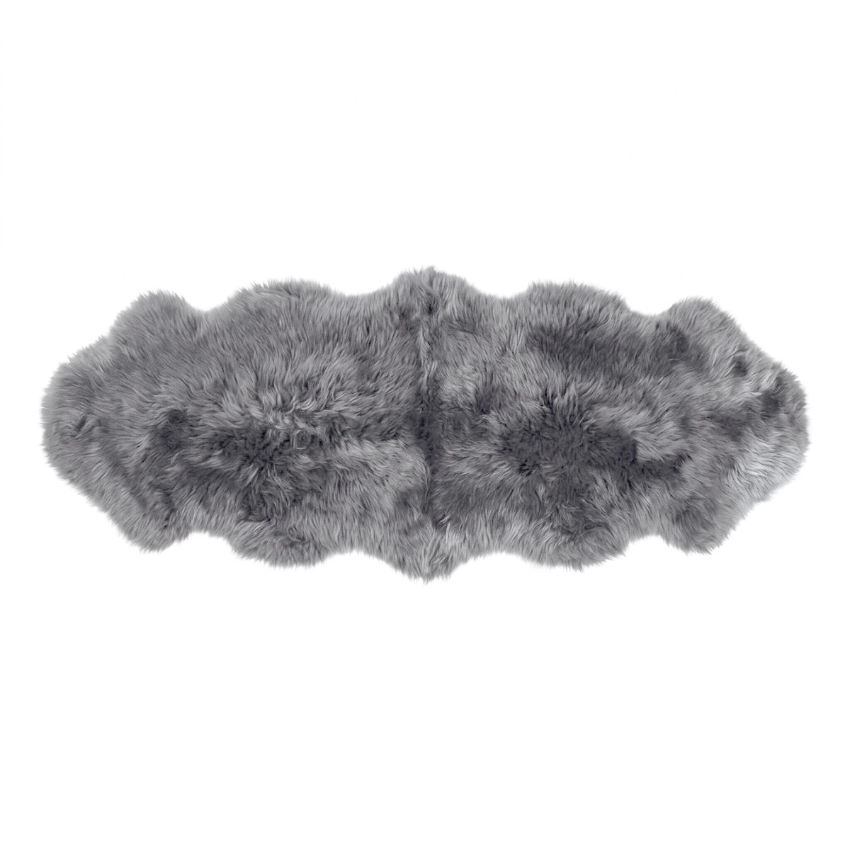 Fellvang Kaksinkertainen Karitsantalja | Pitkävillainen | Uusi-Seelanti | 160x60 cm Coal