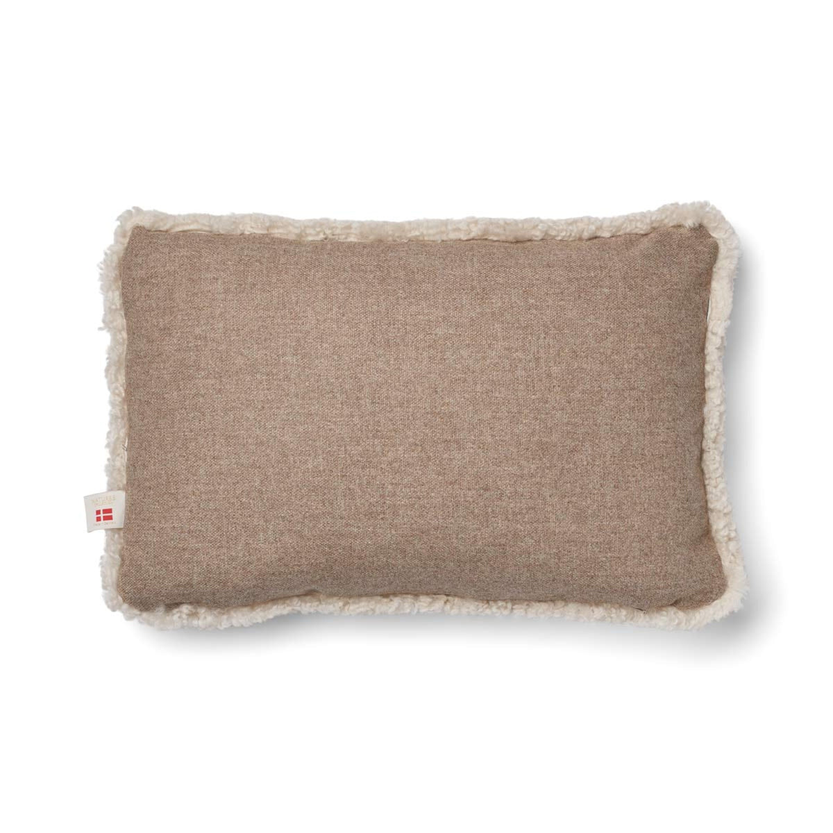Lyhyen villan lampaannahkatyyny | Kaksipuolinen | 52x52 cm | 34x52 cm Beige/Helmi / 34x52 cm