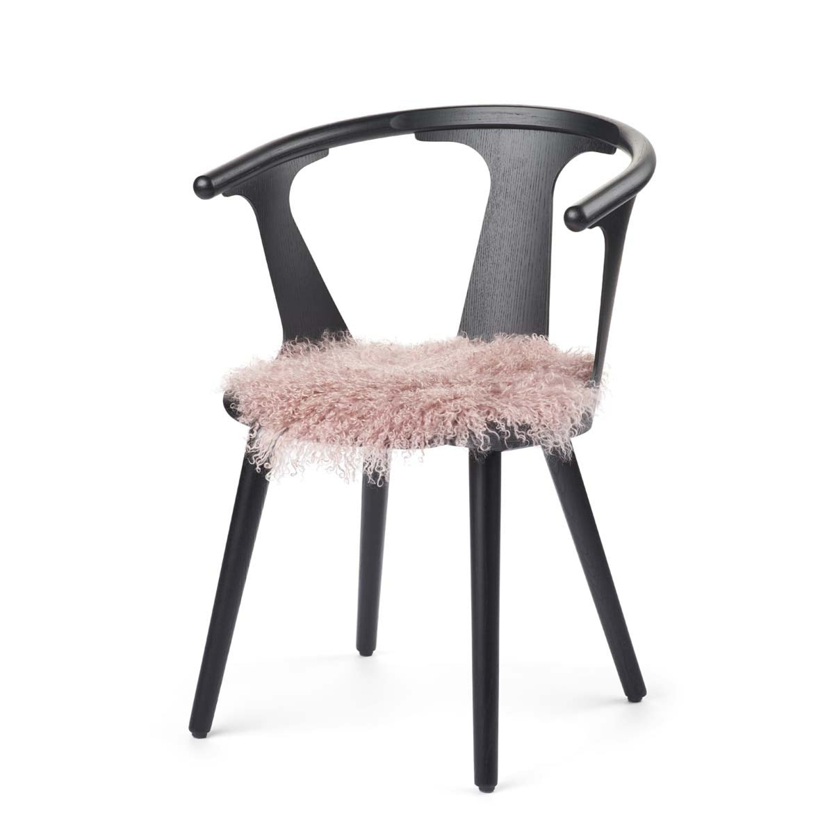 Tiibetiläinen Lampaannahka Istuinpäällinen | 38 cm Rosa