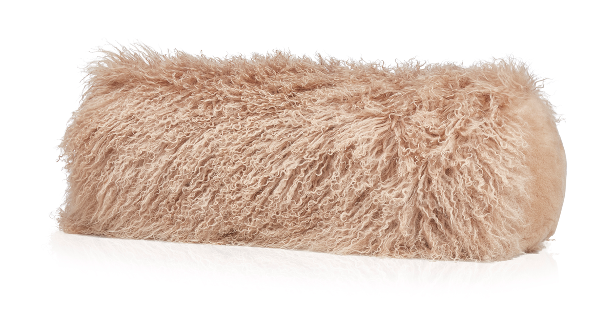 Kihara Bolster-tyyny | Ø20x52 cm Lämmin hiekka