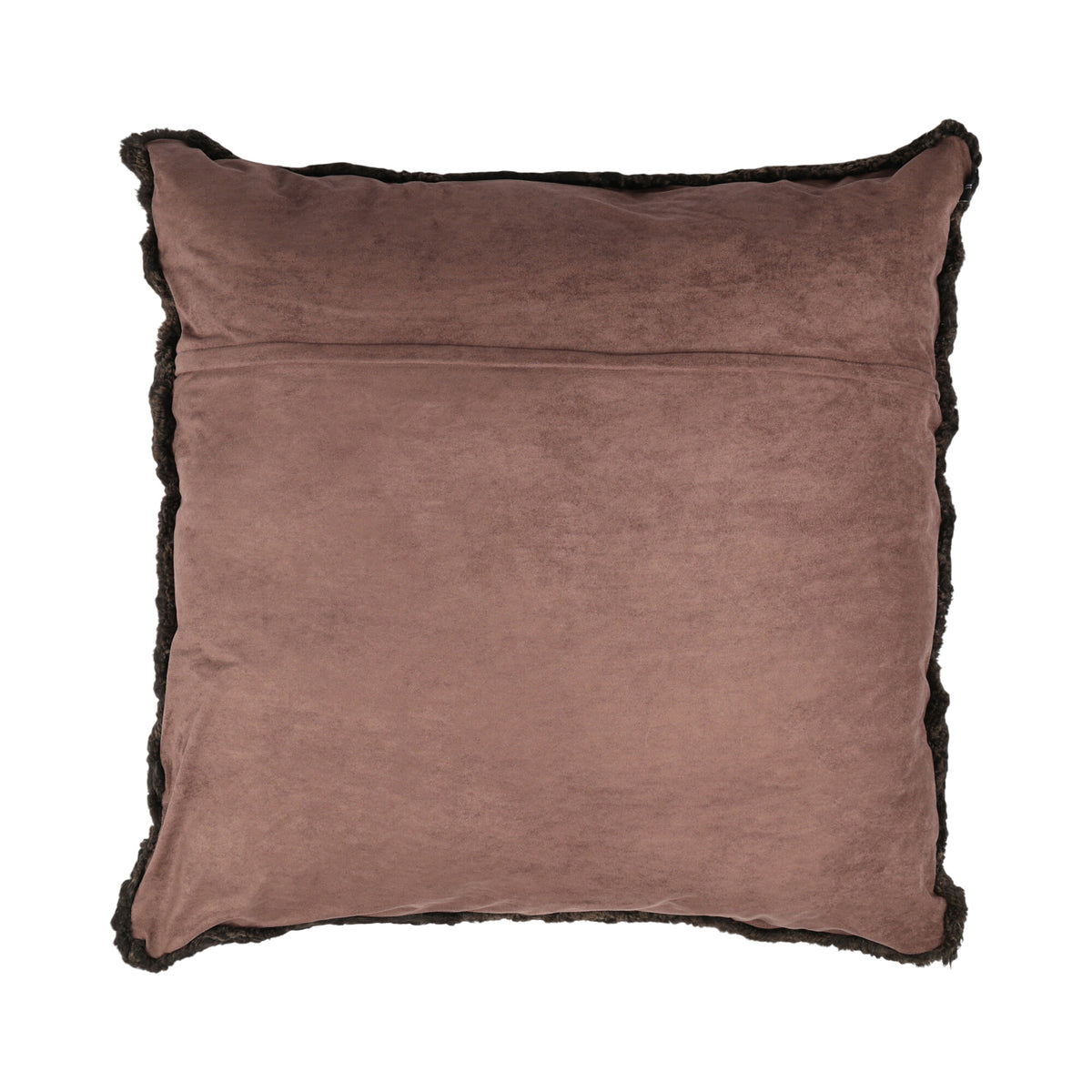 Maxi Float -tyyny | Lyhyt villa | 90x90 cm Suklaa