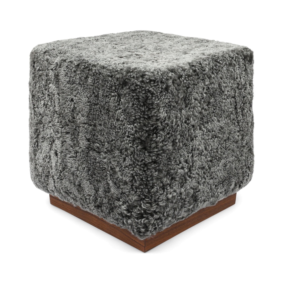 Benjamin Cube Pähkinäpuujalusta / Grafiitti