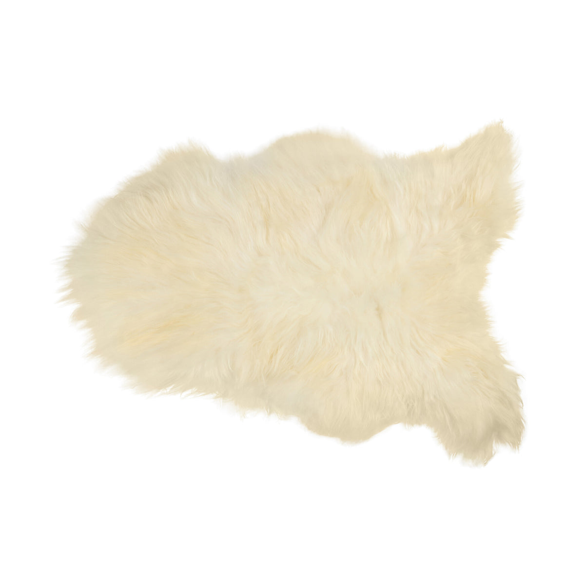 Islantilainen Lampaannahka | Pitkä Villa | Luonnonvärit | 100–110 cm