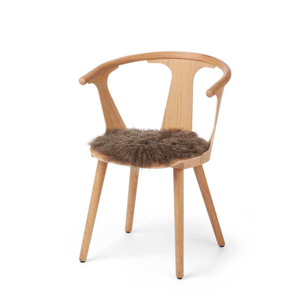 Istuinpäällinen | Pitkä Villa | ø34 cm Taupe