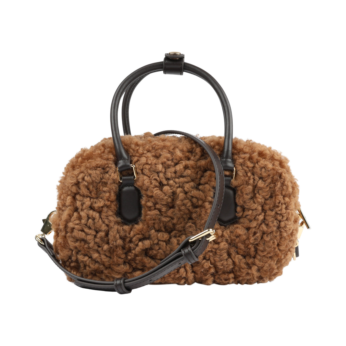 Chloe-laukku | Lampaannahka Teddy Brown