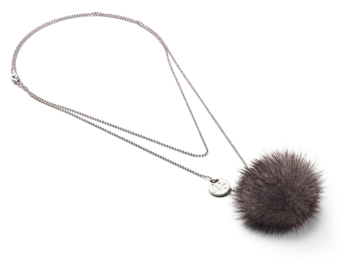 Kaulanauha Pom Pom Tummansininen iiris