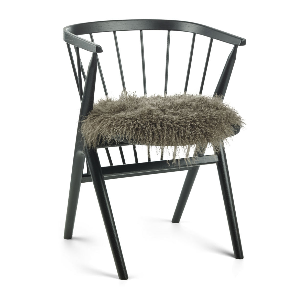 Tiibetiläinen Lampaannahka Istuinpäällinen | 38 cm Taupe
