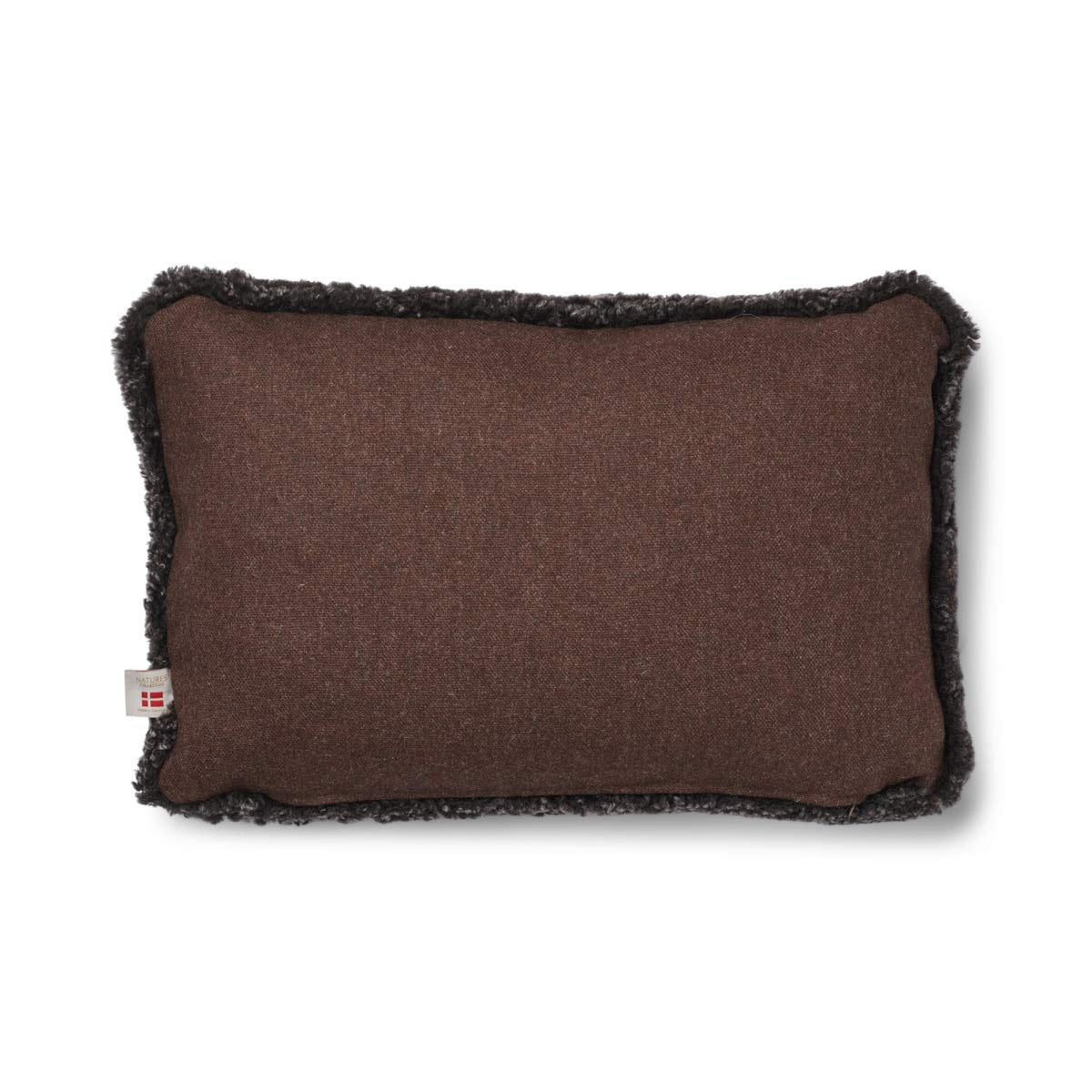 Lyhyen villan lampaannahkatyyny | Kaksipuolinen | 52x52 cm | 34x52 cm Ruskea/Cappuccino / 34x52 cm