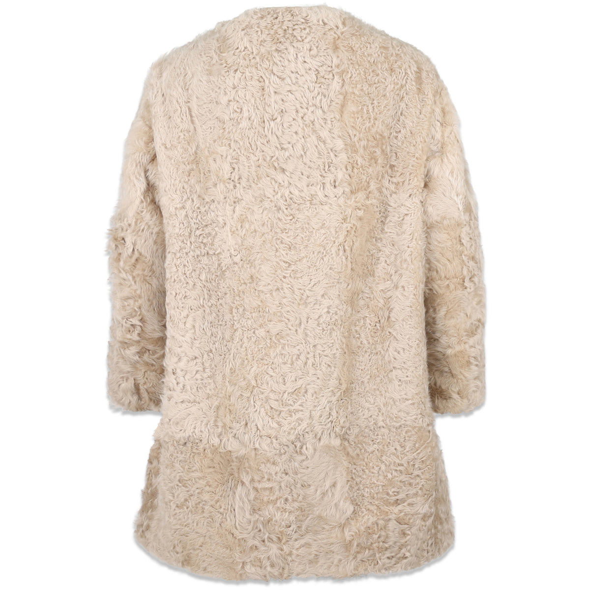 Brenda-takki | Kalgan-karitsannahka Beige / XS