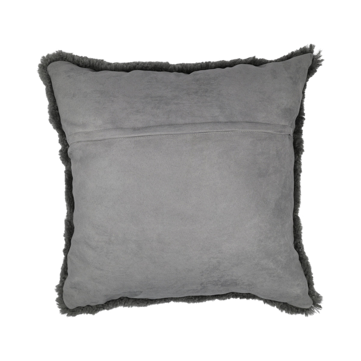Lampaannahkatyyny | Lyhyt villa | Uusi-Seelanti | 50x50 cm Skandinavia vaaleanharmaa