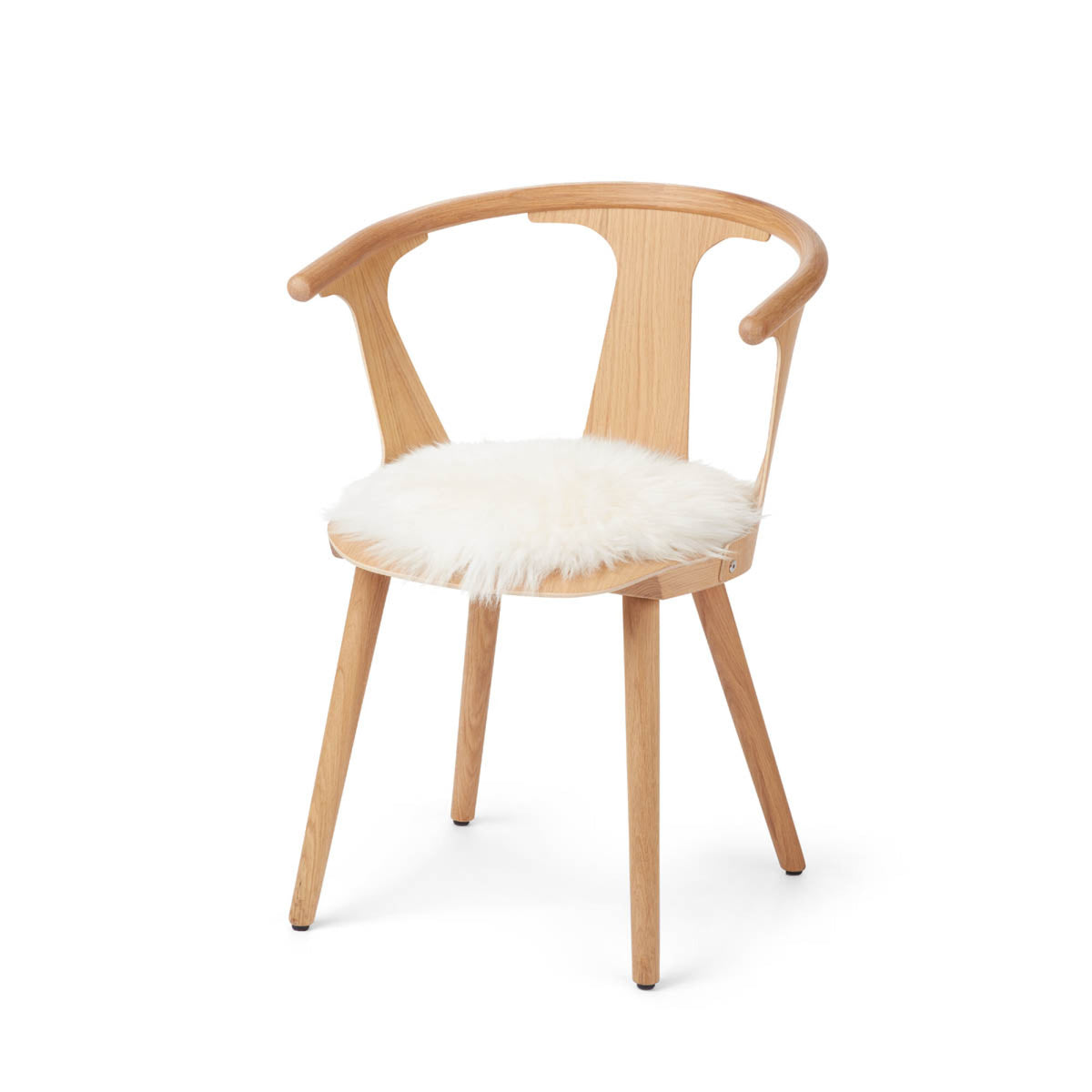 Istuinpäällinen | Pitkä villa | Uusi-Seelanti | D34 cm Norsunluu