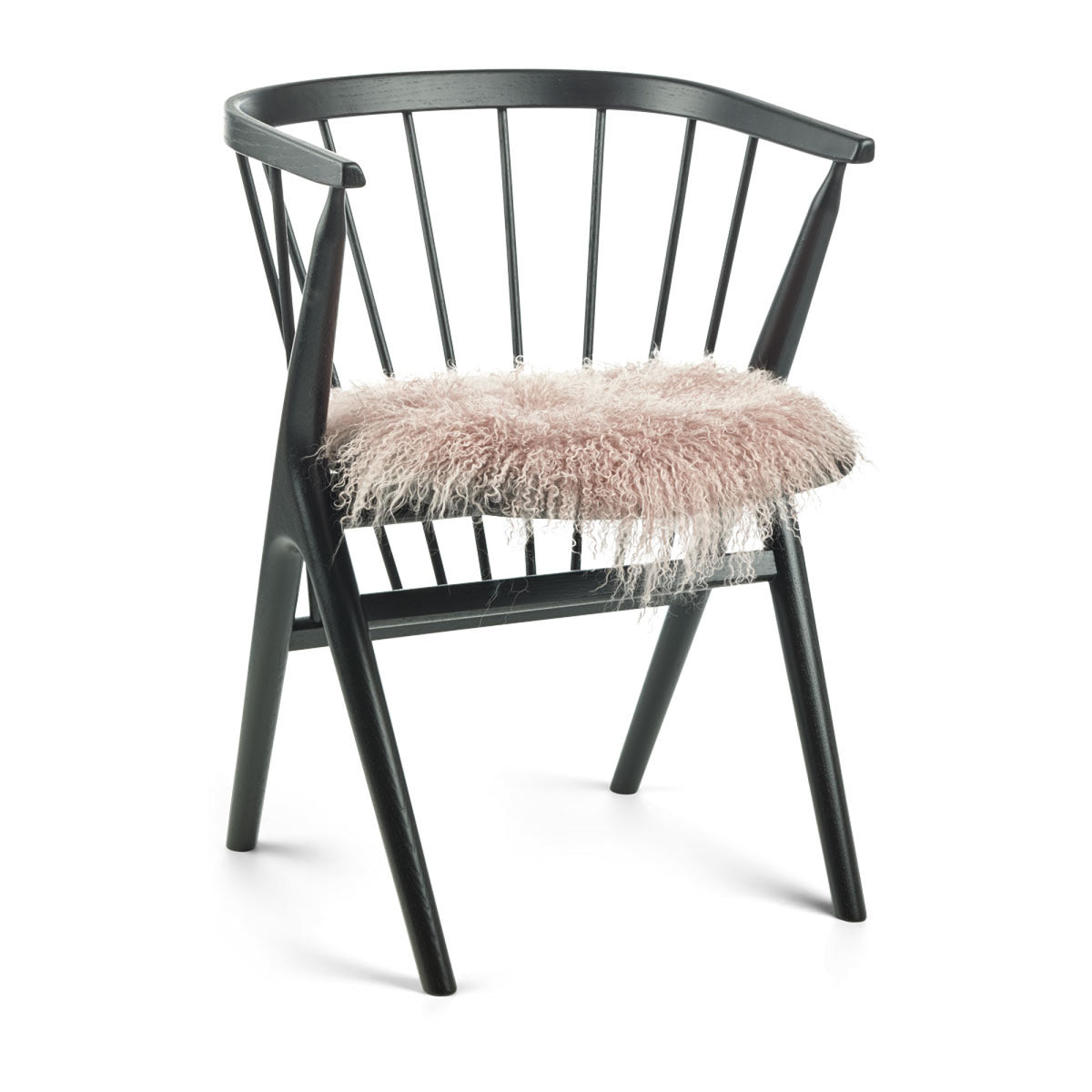 Tiibetiläinen Lampaannahka Istuinpäällinen | 38 cm Rosa