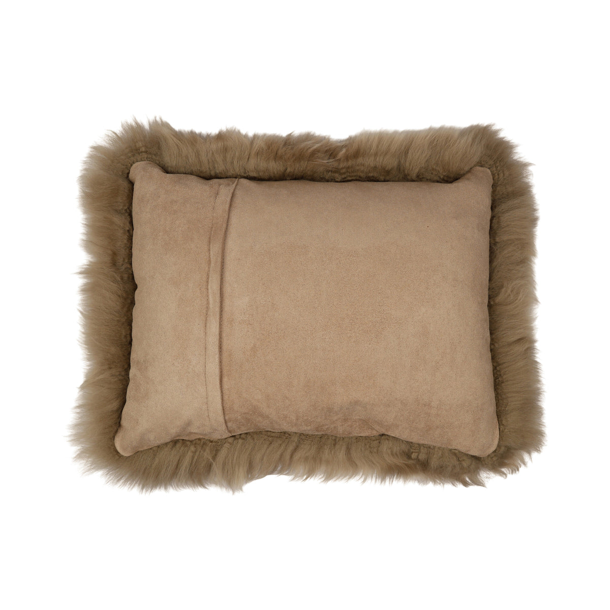 Lampaannahkatyyny | Pitkä villa | Uusi-Seelanti | 35x45 cm Taupe