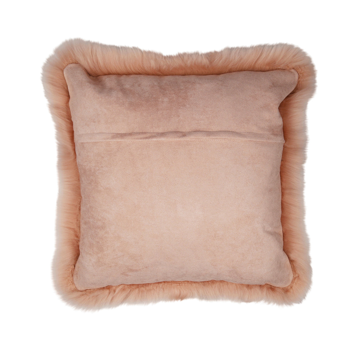 Lampaannahkatyyny | Pitkä villa | Uusi-Seelanti | 50x50 cm Rosa