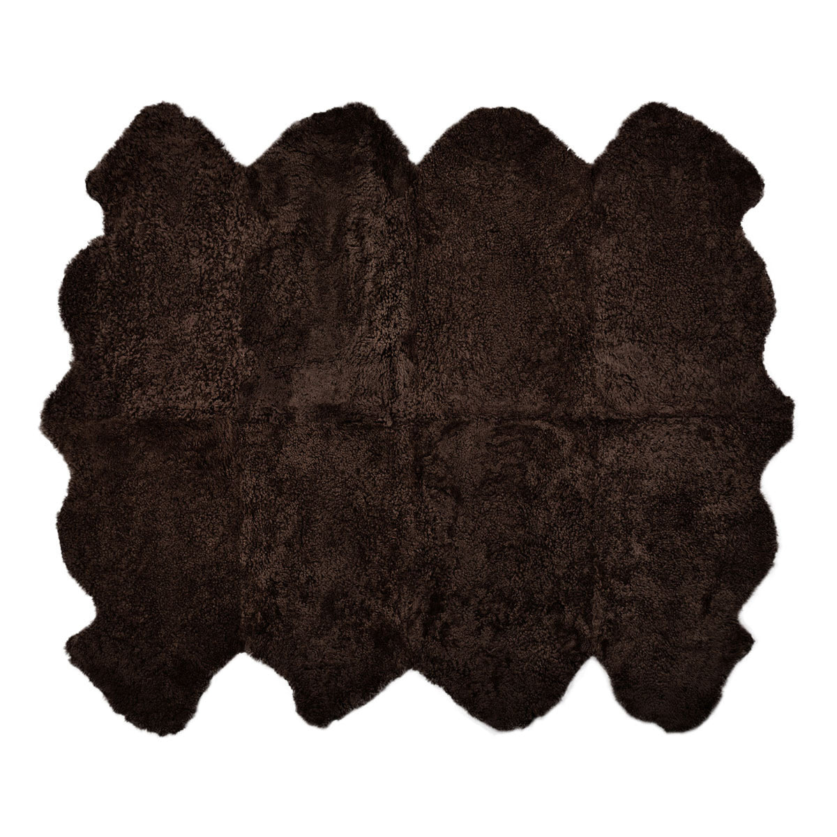 Premium | Uusiseelantilainen Lampaannahka | Lyhyt Kiharavailla | Matto 180x214 cm Cappuccino