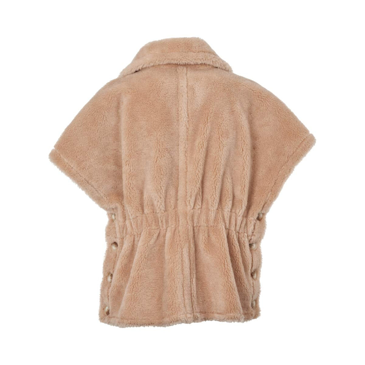 Elvira-poncho Taupe