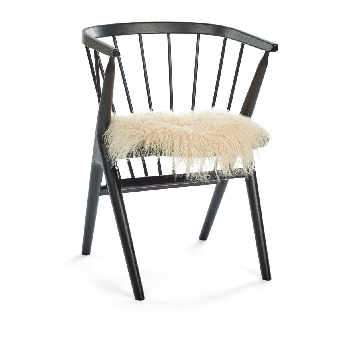 Tiibetiläinen Lampaannahka Istuinpäällinen | 38 cm Vaalea hunaja