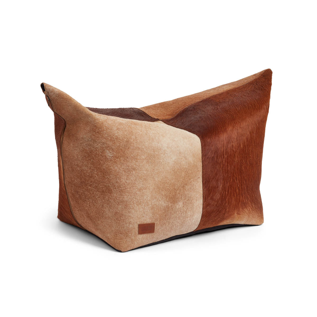 Vasikannahkainen rahituoli | 120x60x80 cm Ruskea / L92xW38xH40 cm