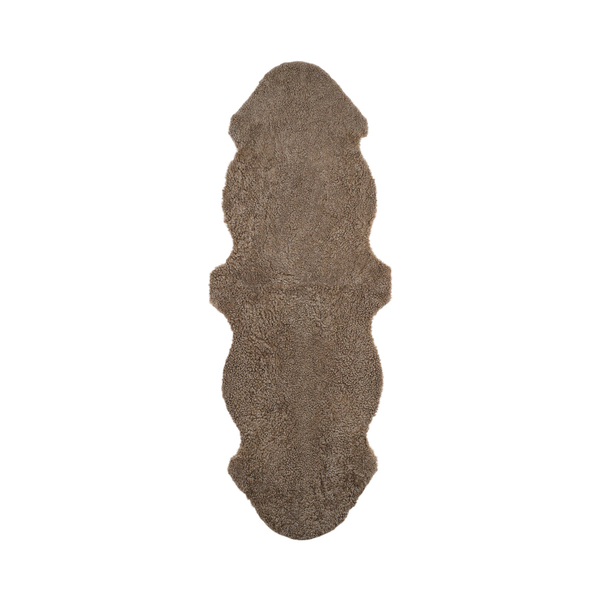 Kaksinkertainen lampaannahka | Lyhyt villa | Uusi-Seelanti | 160x60 cm Sahara