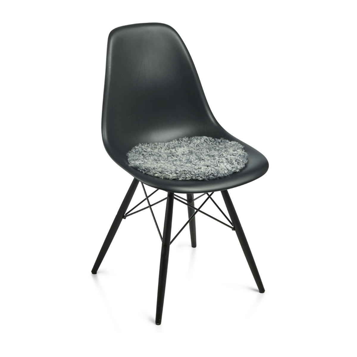 Premium Lyhyt Villa Kihara Lampaannahka Istuinpäällinen | Ø38 cm