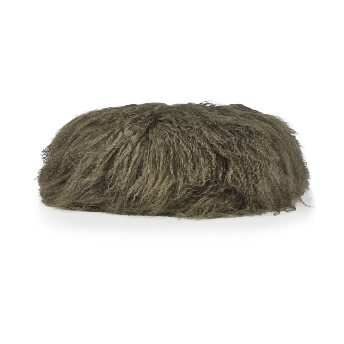 Tiibetiläinen jakkarapäällinen | Ø35xH17 cm Hedge Green