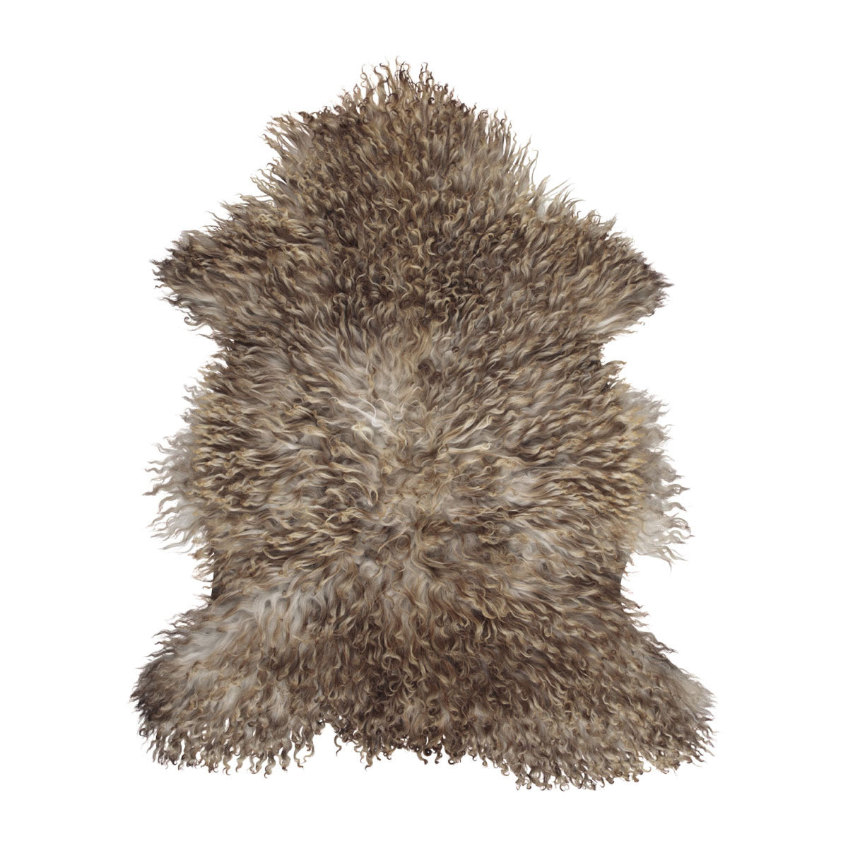 Itävaltalainen lampaannahka | Kihara | Luonnonvärit | 90 cm