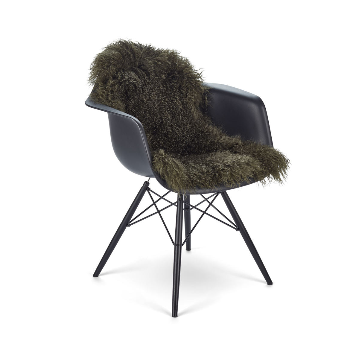 Kihara Lampaannahka | Mongolialainen | 85x50 cm Hedge Green