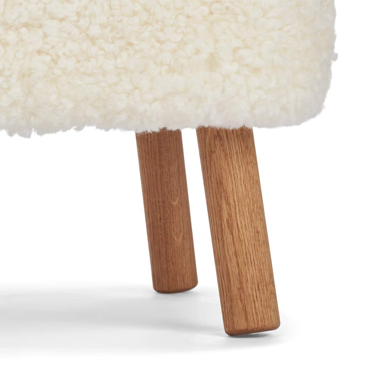 Emma Mini Lounge Chair Norsunluu / Tammijalat
