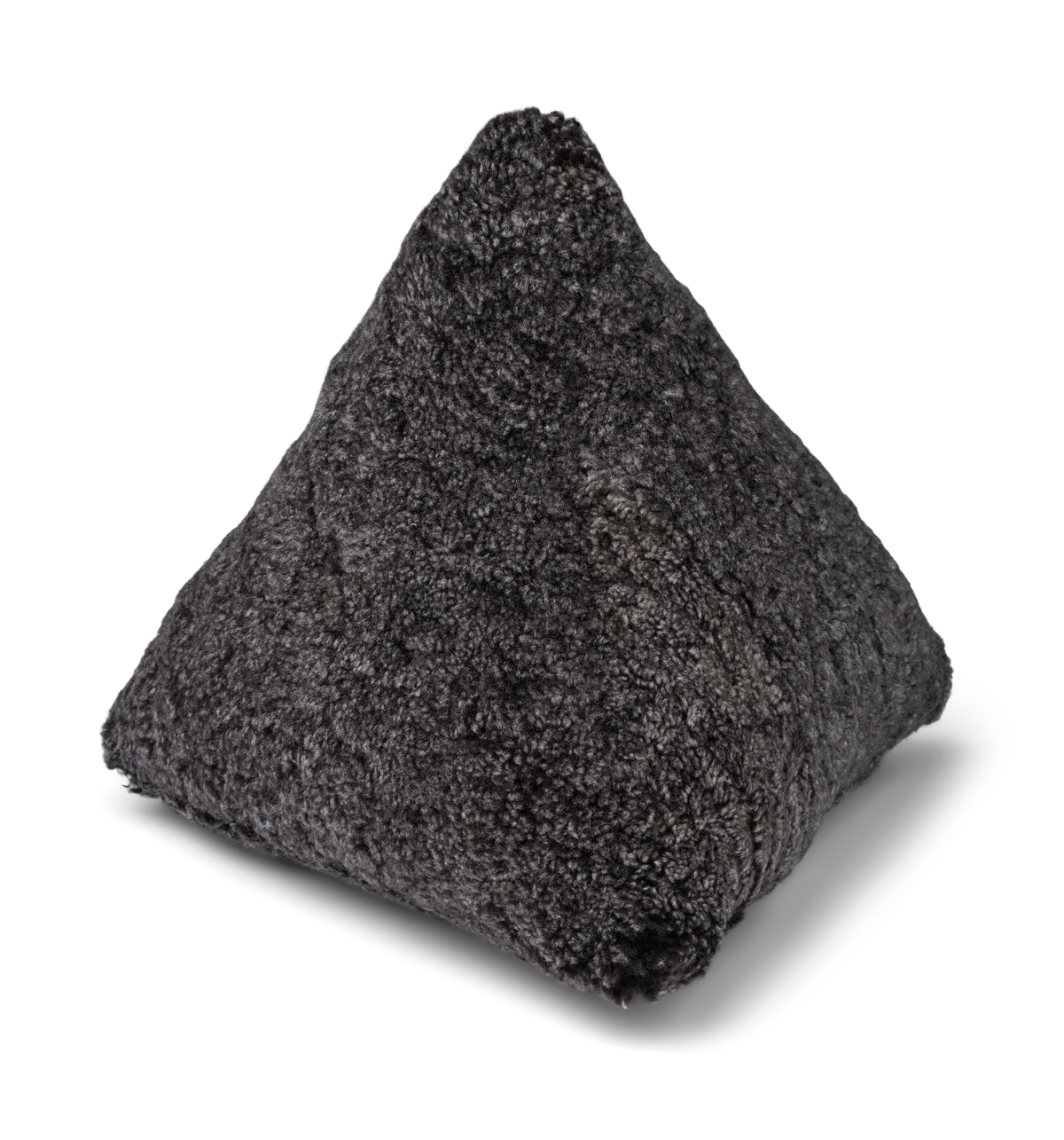 Hematite-tyyny | Lyhyt villa | 35x35x35 cm Antrasiitti