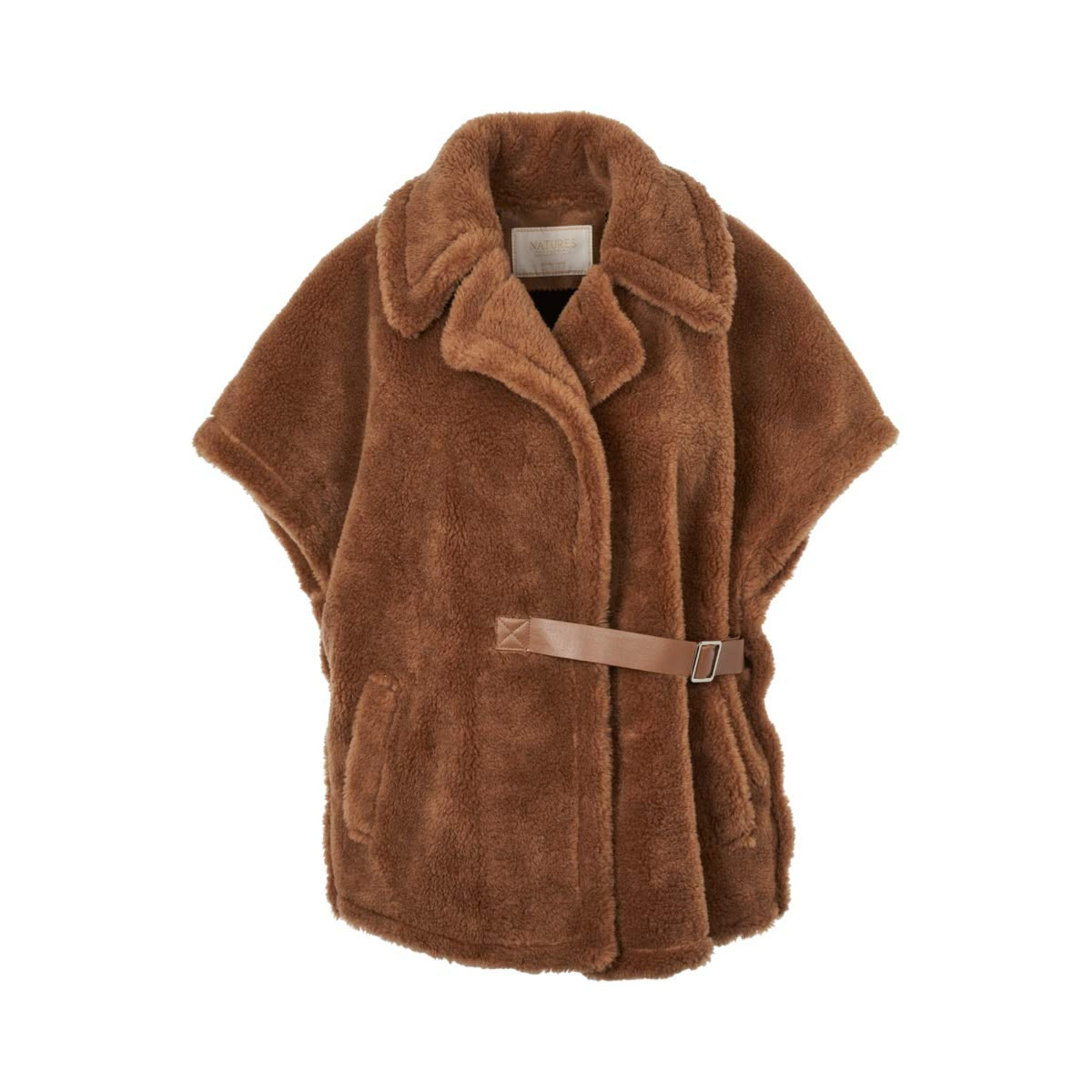 Elvira-poncho Teddy Brown
