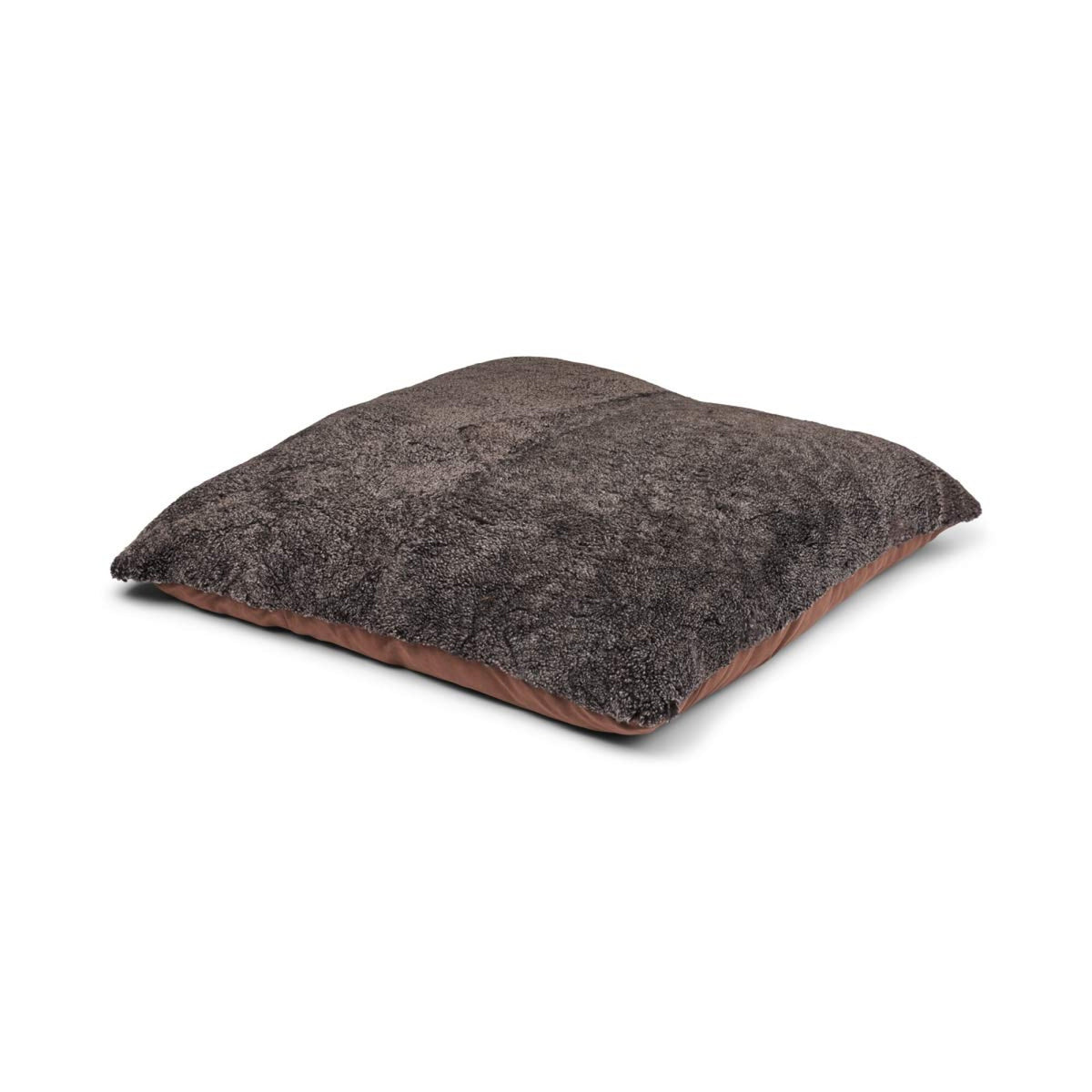 Maxi Float -tyyny | Lyhyt villa | 90x90 cm Cappuccino