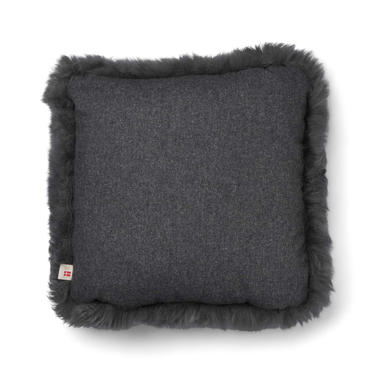 Pitkä Villa Lampaannahkatyyny | 52x52 cm | 34x52 cm Kallio/Teräs / 52x52 cm