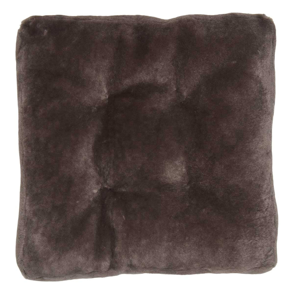 Mokasiini-istuinpäällinen | Vasikannahkainen tausta Tummanharmaa
