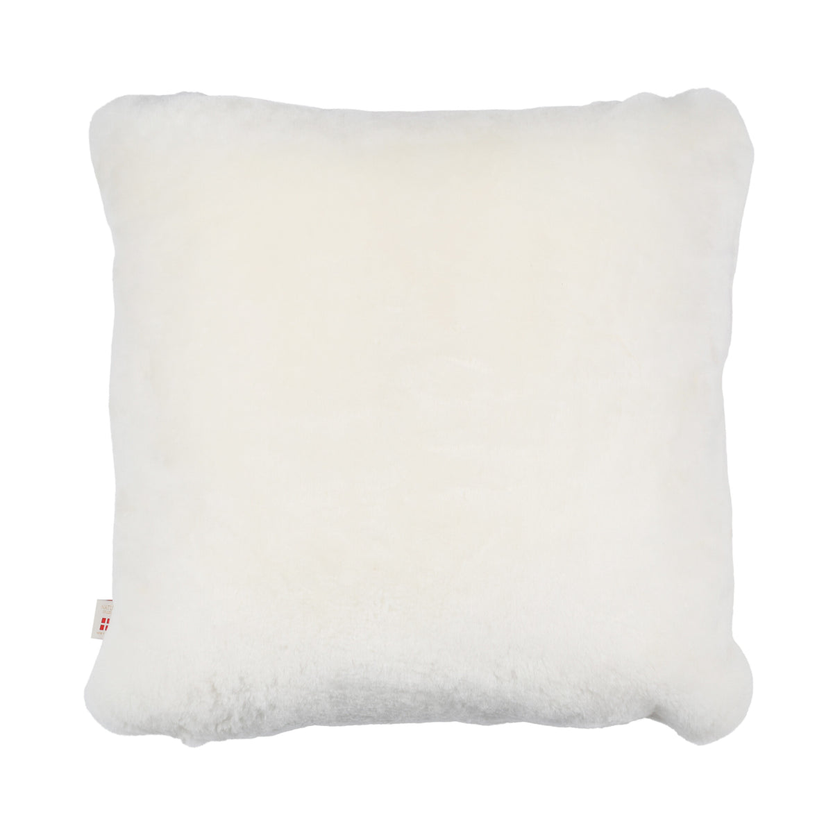 Premium Lampaannahkatyyny | Lyhyt Villa | Uusi-Seelanti | Kaksipuolinen Valkoinen / 40x40 cm