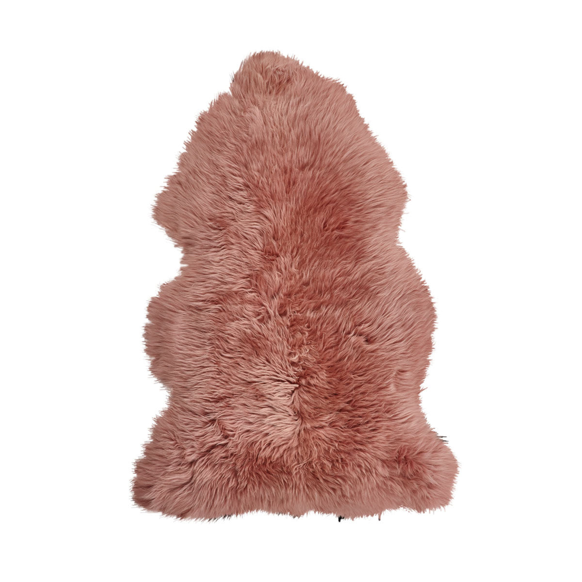 Premium-laatu | Uusiseelantilainen lampaannahka | Pitkä villa | 115x60 cm Rosa