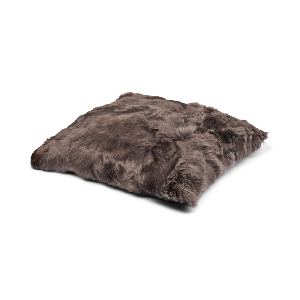 Maxi Float -tyyny | Pitkä villa | 90x90 cm Pähkinä