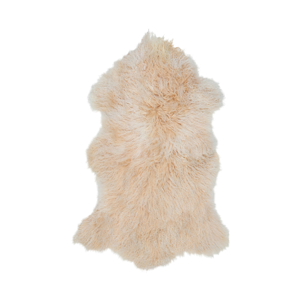 Mongolialainen lampaannahka | Kihara | 85x50 cm Arctic Sunrise