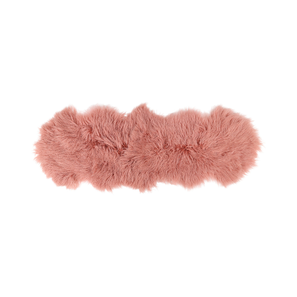 Kaksinkertainen mongolialainen lampaannahka | 150 x 55 cm Rosa