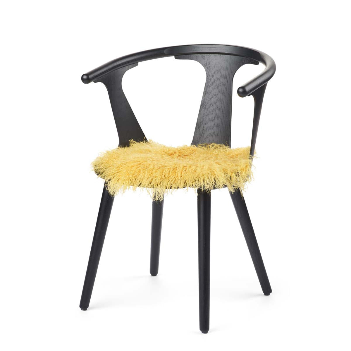 Tiibetiläinen Lampaannahka Istuinpäällinen | 38 cm Sitruuna