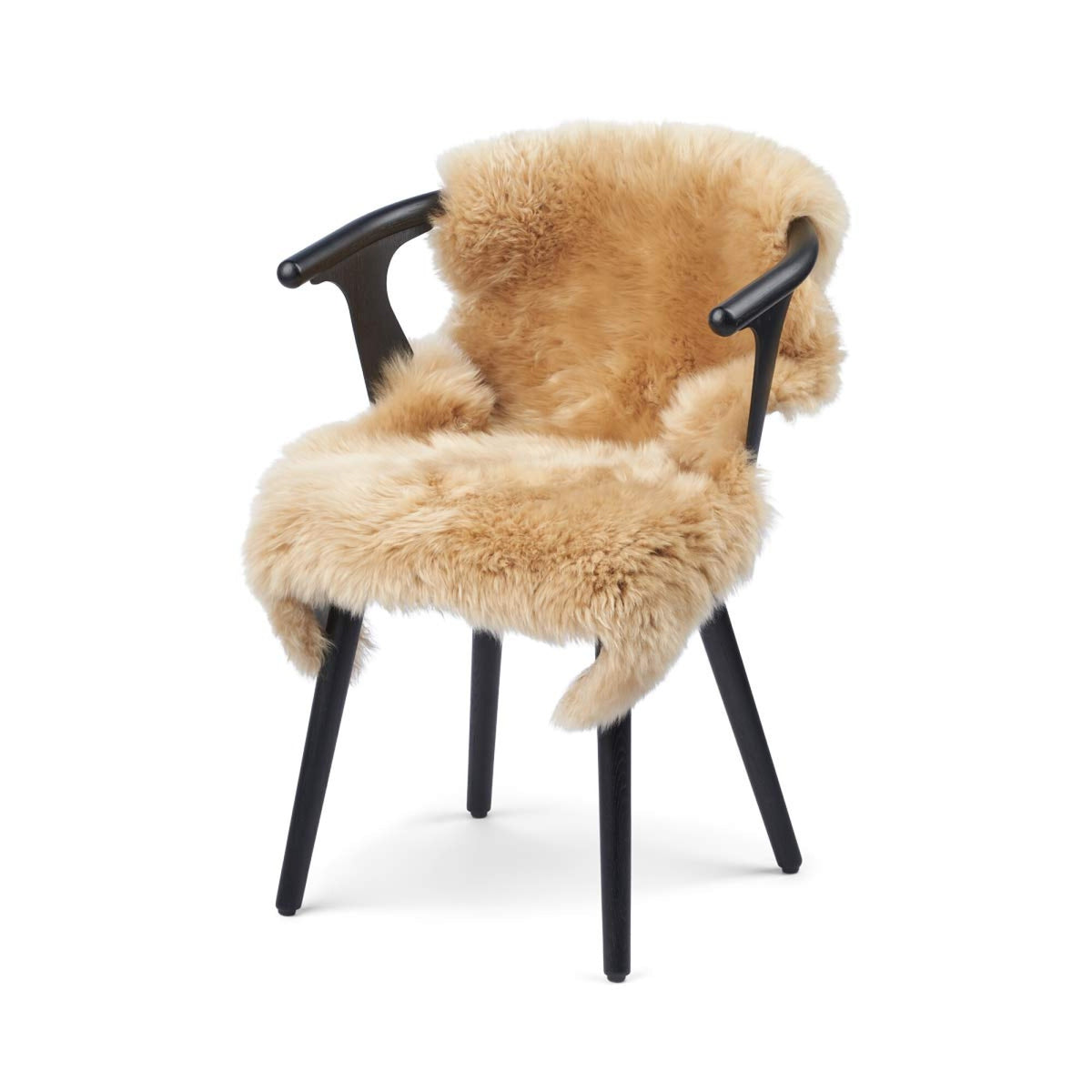 Premium | Uusiseelantilainen Lampaannahka | Pitkä Villa | 100 cm Moonstone