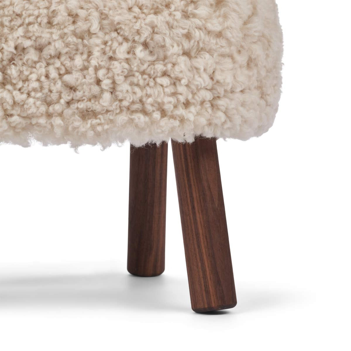 Emma Mini Lounge Chair Helmi / Pähkinäpuujalat