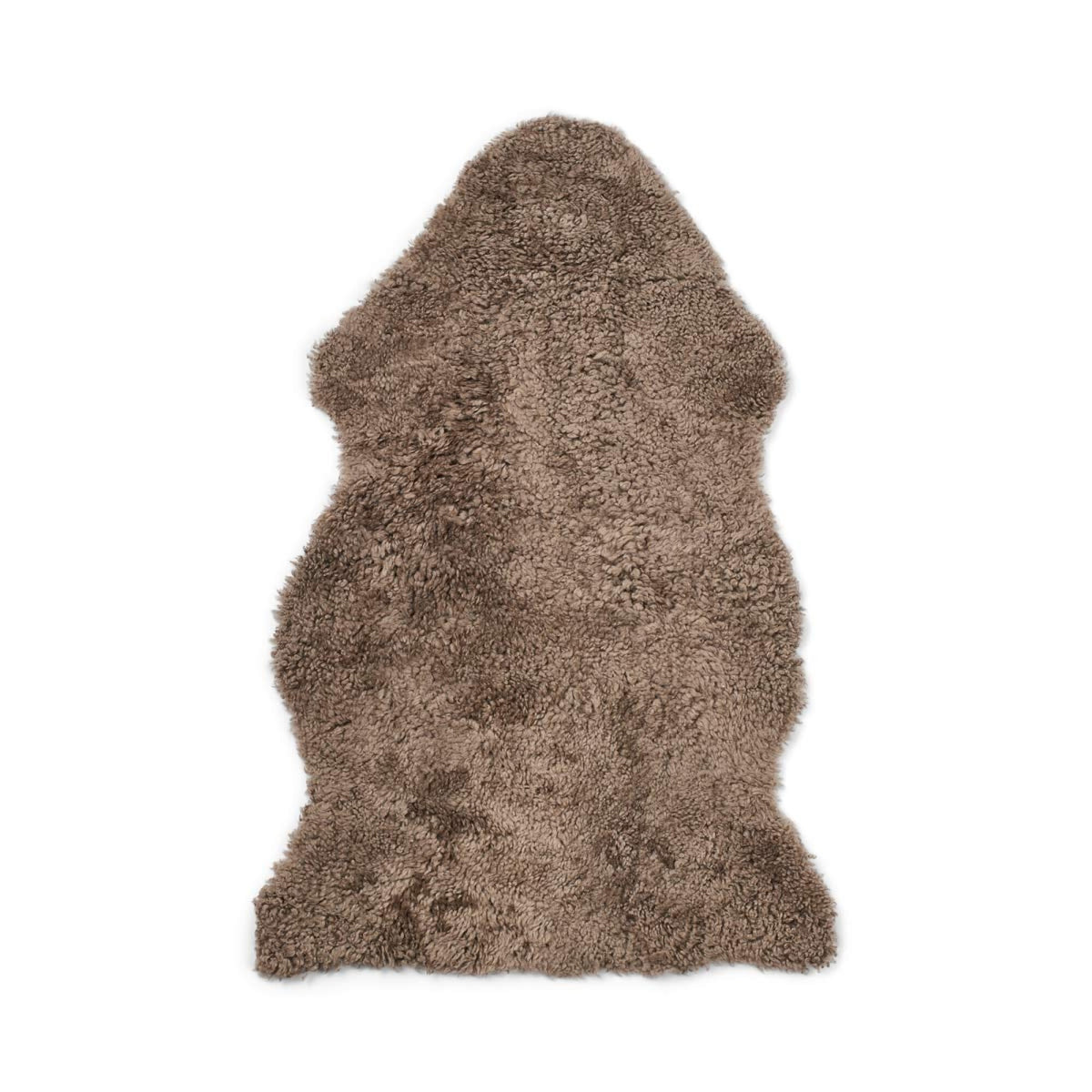 Merino-lampaannahka | Lyhyt villa | n. 90x60 cm Taupe