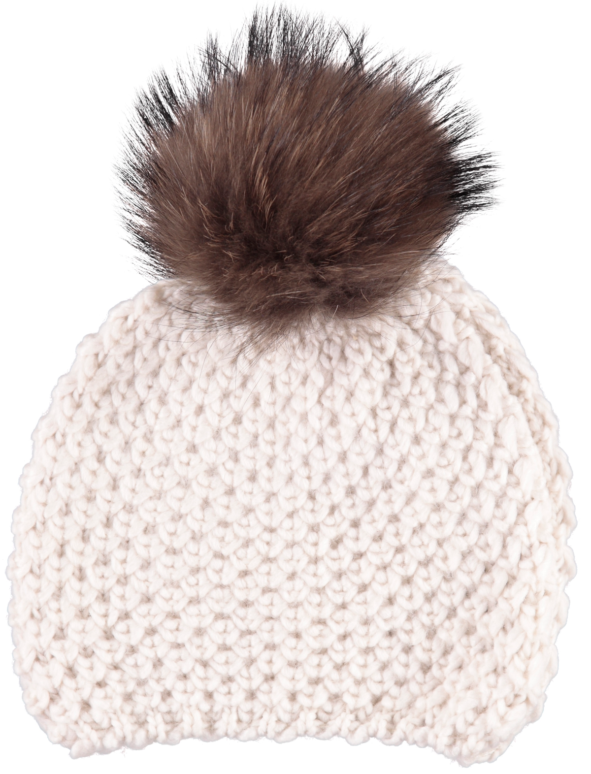 Kristine-hattu Luonnonbeige/Mokka