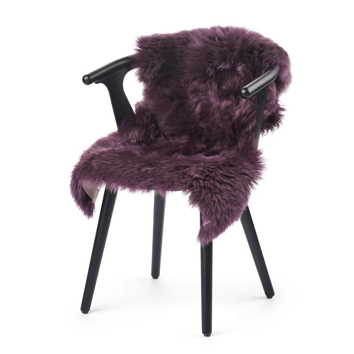 Premium | Uusiseelantilainen Lampaannahka | Pitkä Villa | 100 cm Munakoiso