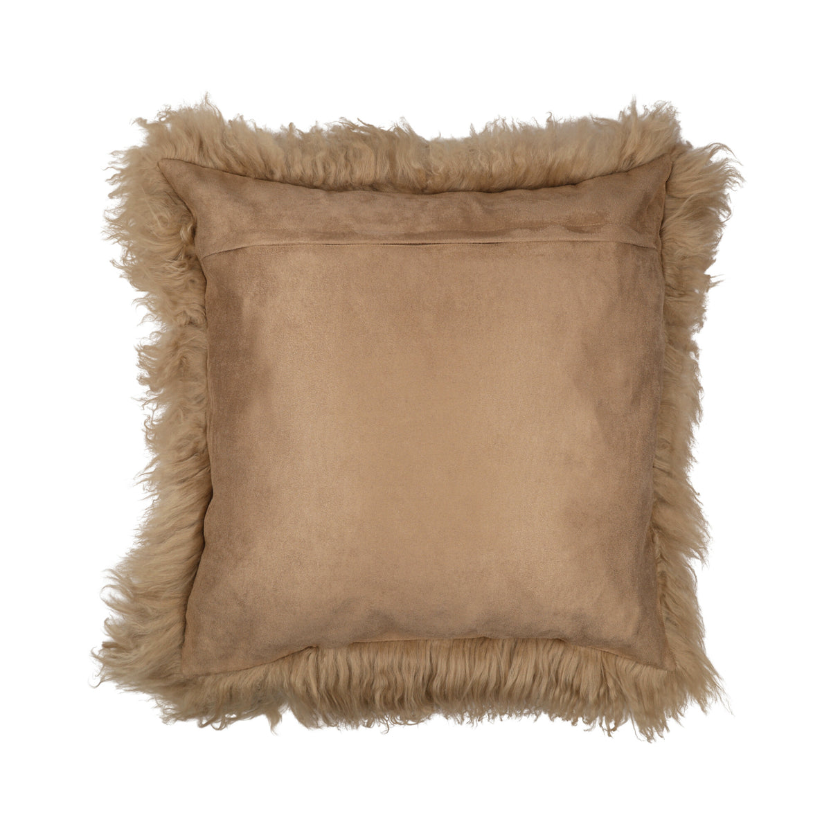 Lampaannahkatyyny | Mongolialainen | 50x50 cm Sand Taupe