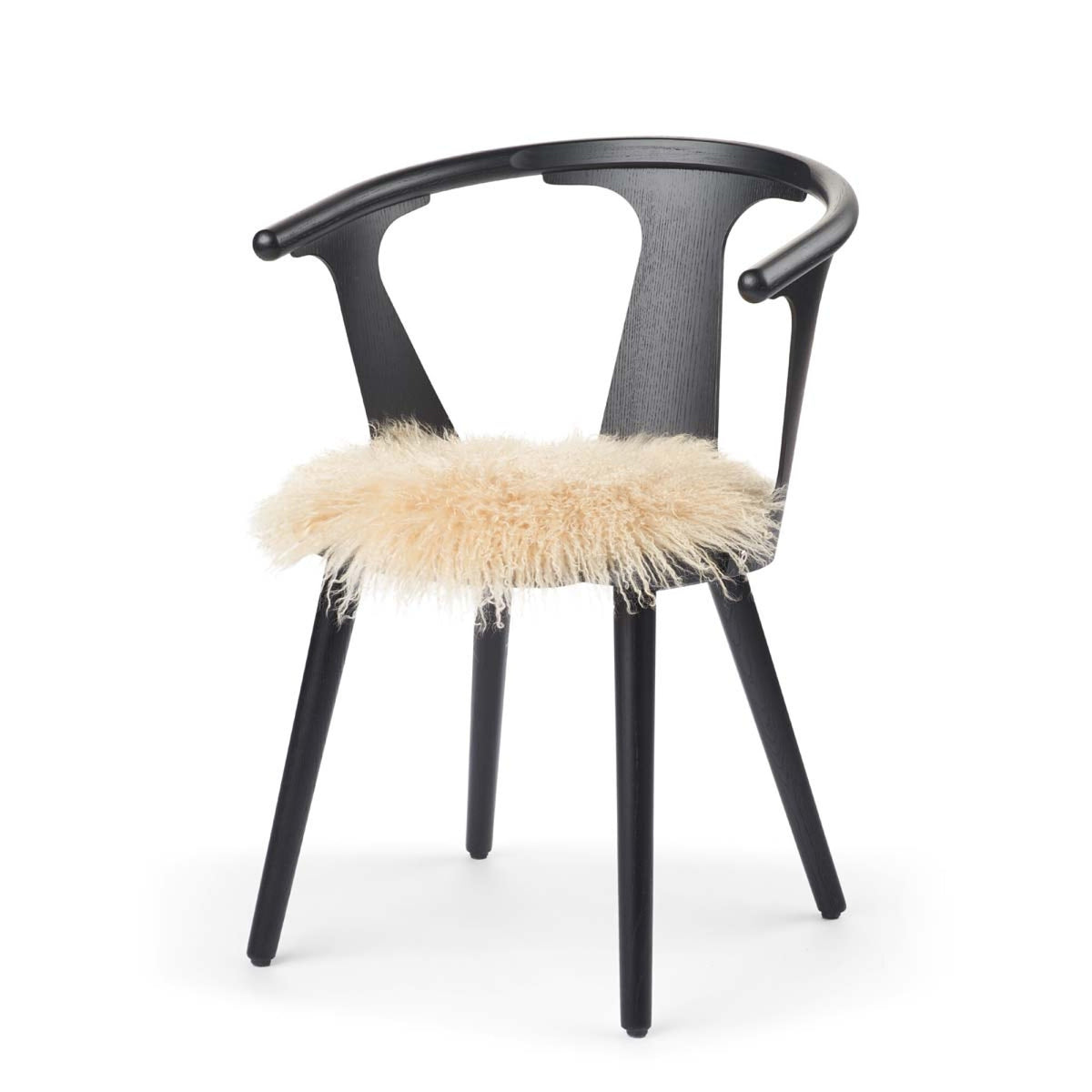 Tiibetiläinen Lampaannahka Istuinpäällinen | 38 cm Vaalea hunaja