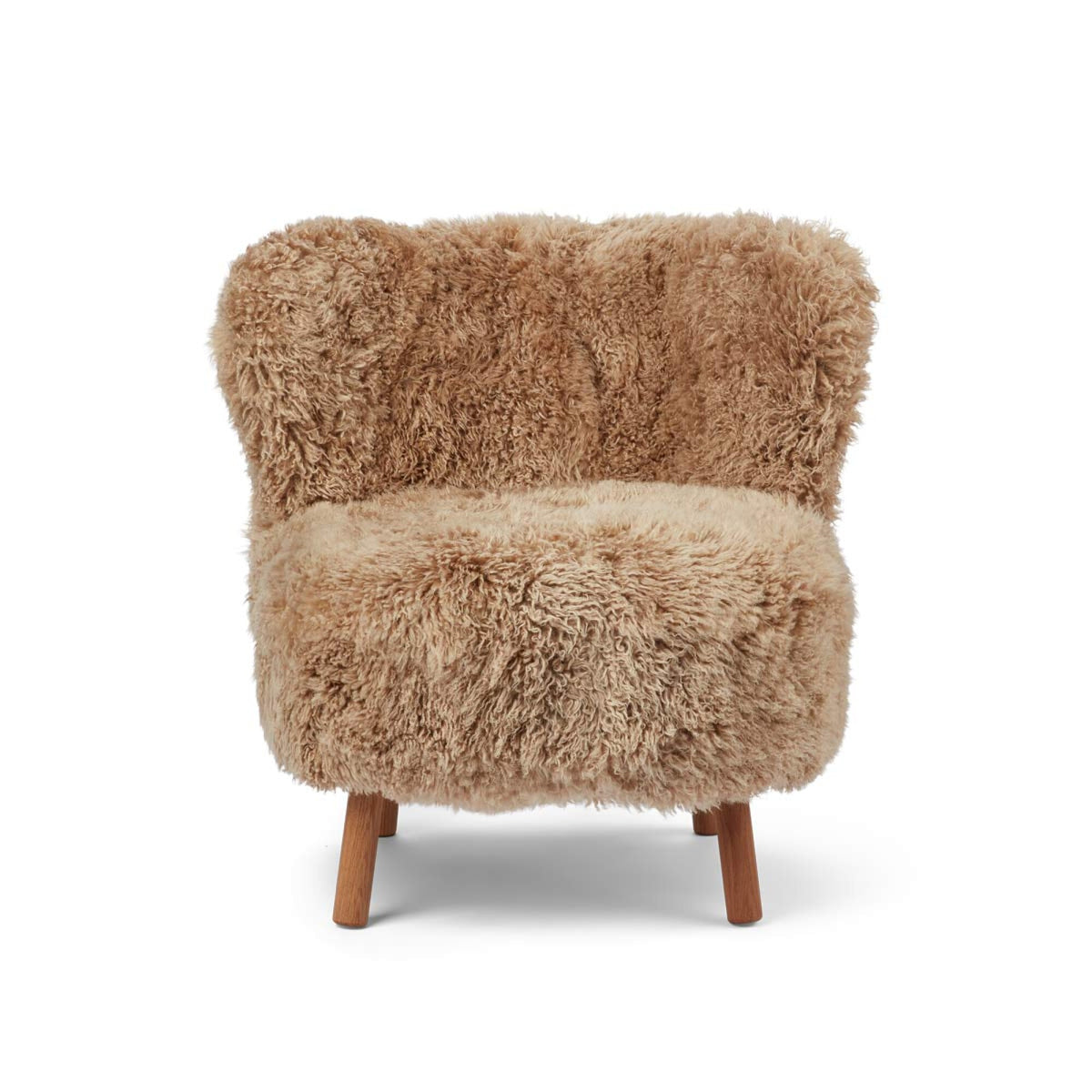 Emil Lounge Chair | Pitkä Villa Hunaja / Tammijalat