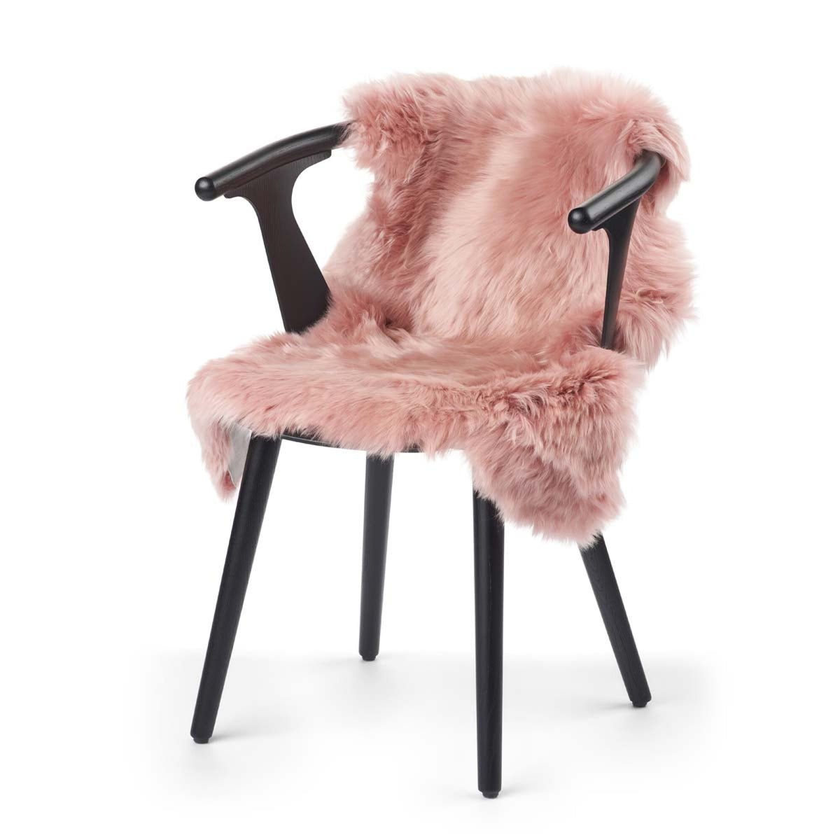 Premium | Uusiseelantilainen Lampaannahka | Pitkä Villa | 100 cm Rosa