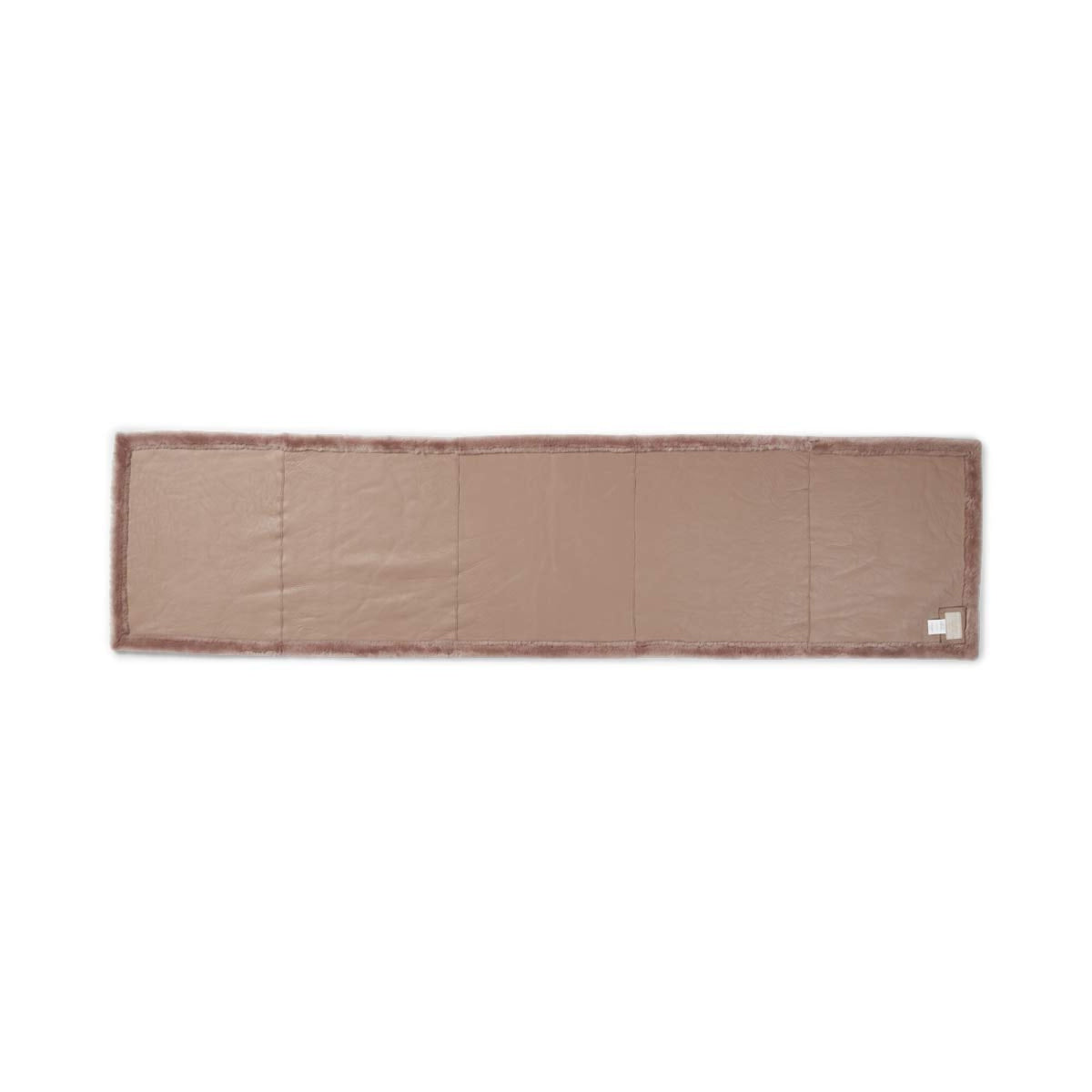 Angelina-viltti | Kaksipuolinen lampaannahka | Lyhyt villa Stucco Sand / 60x240 cm